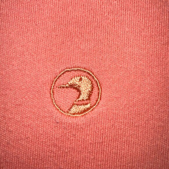 Modern Woman Duck Head Orange/Peach 3/4 Sleeve Shirt - Picture 6 of 8